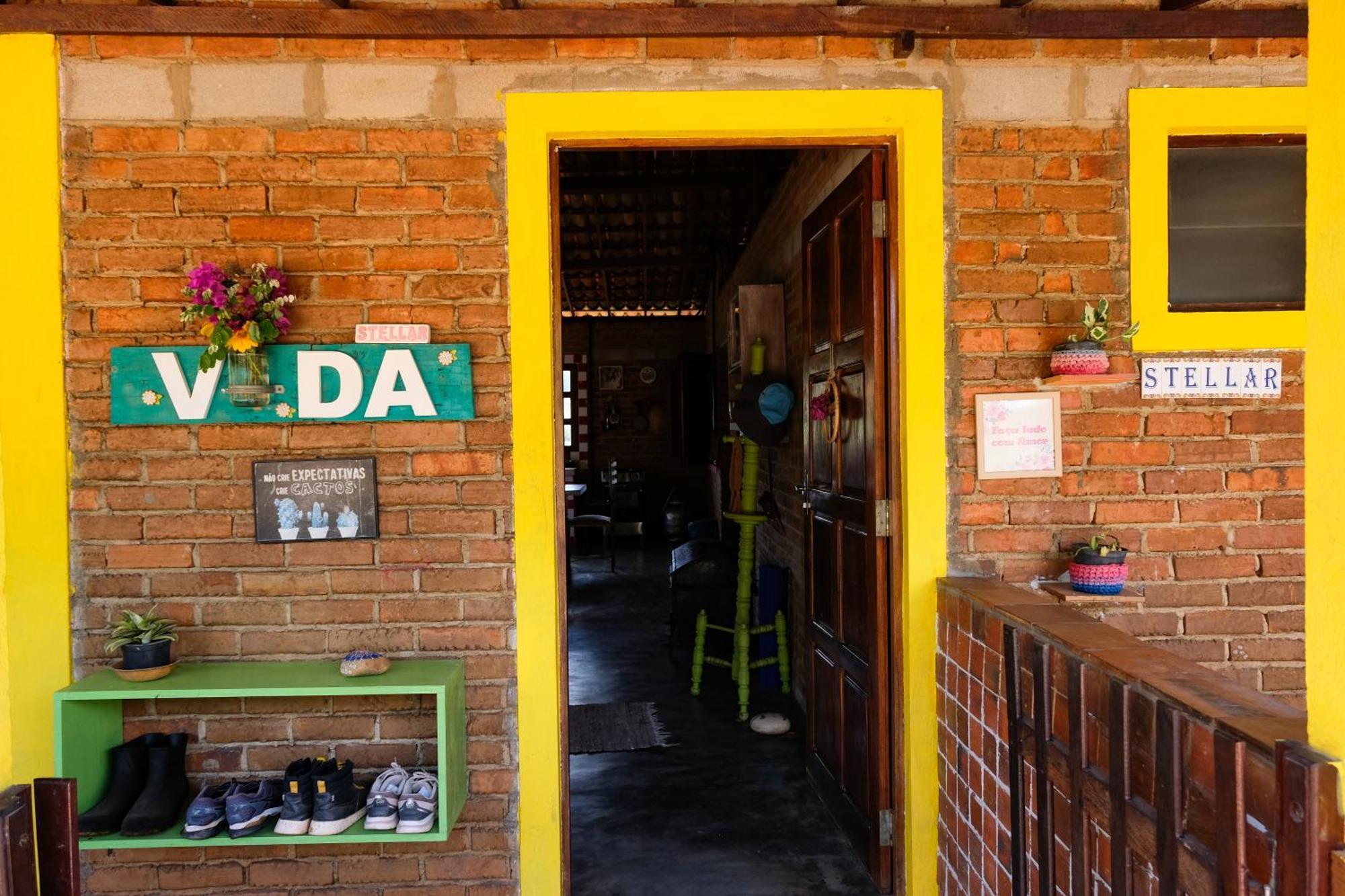 Chalé com Vista Privilegiada Pilões de Dentro Esterno foto