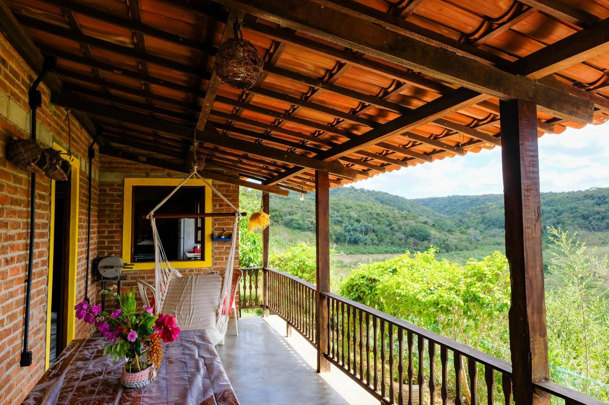 Chalé com Vista Privilegiada Pilões de Dentro Esterno foto
