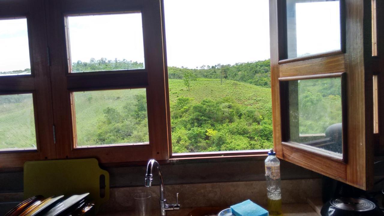 Chalé com Vista Privilegiada Pilões de Dentro Esterno foto
